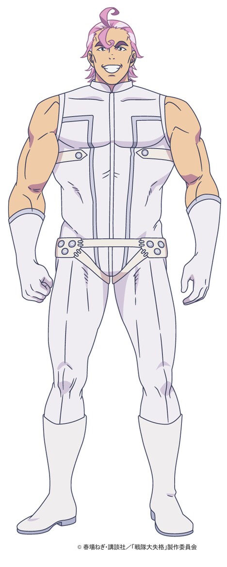 七宝司（CV：清水優譲）
鍛え上げた筋肉が自慢の候補生。前向きな性格で筋トレが大好き。戦闘力はあるが頭脳戦は苦手。心が折れると筋肉もしおれてしまうが、不安がなくなれば自信と筋肉を取り戻せる。