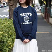 「K2 帝都大カレッジトレーナー」の着用イメージ。