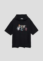 「ONE PIECE｜ビッグシルエット半袖パーカー」