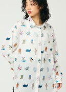 「アニマルズ｜ビッグシルエットシャツ」