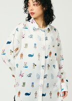 「アニマルズ｜ビッグシルエットシャツ」