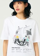 「千の海を越える船｜Tシャツ」