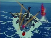 TVアニメ「宇宙空母ブルーノア」より。