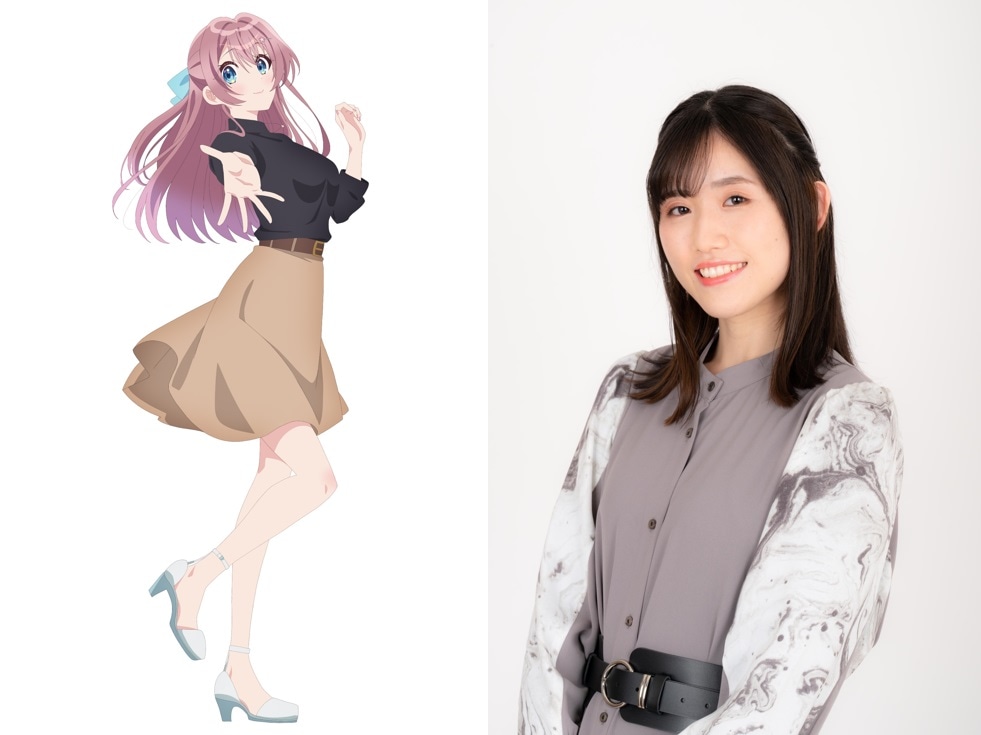 桜並木乙女役を演じる長谷川育美。