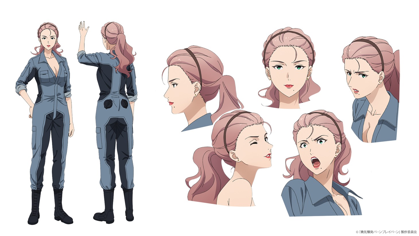 シェリー・ローレン（CV：吉田早希） (c)「勇気爆発バーンブレイバーン」製作委員会