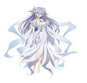 崇宮澪の霊装ビジュアル。