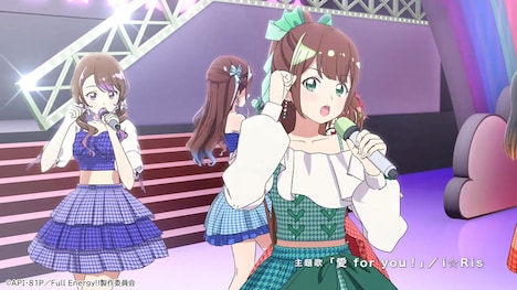 「i☆Ris the Movie - Full Energy!! -」本予告より。 (c)API・81P／FullEnergy!!製作委員会