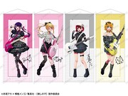 「描き下ろしロックバンドver. 等身大タペストリー」（全4種）