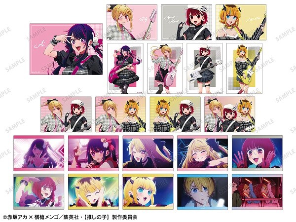 描き下ろしロックバンドver. パーツ付BIGアクリルスタンド」（全4種