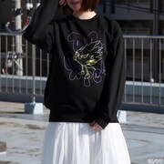 「ボボボーボ・ボーボボ 怒んパッチスウェット」着用イメージ