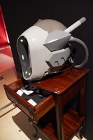 「PSYCHO-PASS サイコパス 10周年記念展覧会 CHROMESTHESIA SCOPE」の様子。