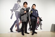 「PSYCHO-PASS サイコパス 10周年記念展覧会 CHROMESTHESIA SCOPE」メディア向け内覧会の様子。