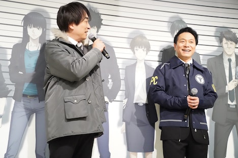 左から関智一、野島健児。