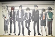 「PSYCHO-PASS サイコパス 10周年記念展覧会 CHROMESTHESIA SCOPE」の様子。