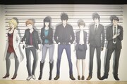 「PSYCHO-PASS サイコパス 10周年記念展覧会 CHROMESTHESIA SCOPE」の様子。