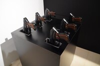 「PSYCHO-PASS サイコパス 10周年記念展覧会 CHROMESTHESIA SCOPE」の様子。