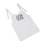 来店特典の紙エプロン。