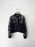 「『野崎ふみこ×RBTXCO』レースMA-1」のブラック。