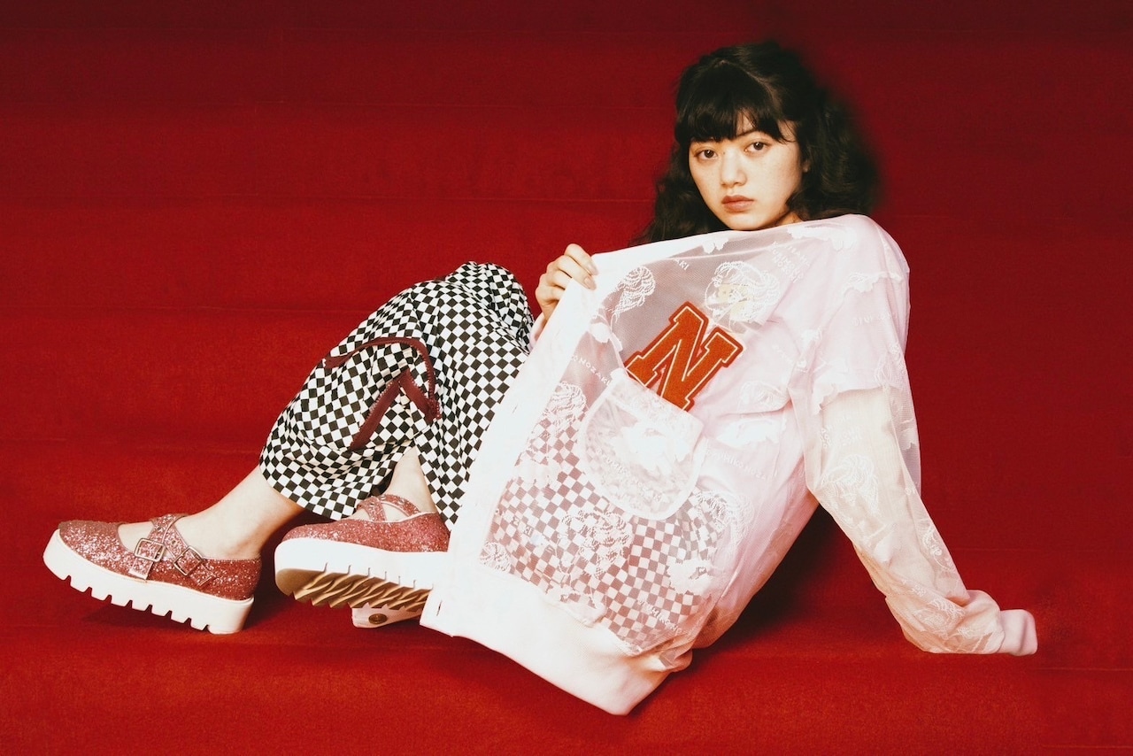 「野崎ふみこ×RBTXCO」のルック画像。