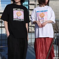 「ボボボーボ・ボーボボ 胸きゅん！首領パッチTシャツ」着用イメージ