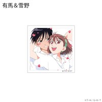 「彼氏彼女の事情 Tシャツ＆ステッカーセット 雪野＆有馬」に付属するステッカー。