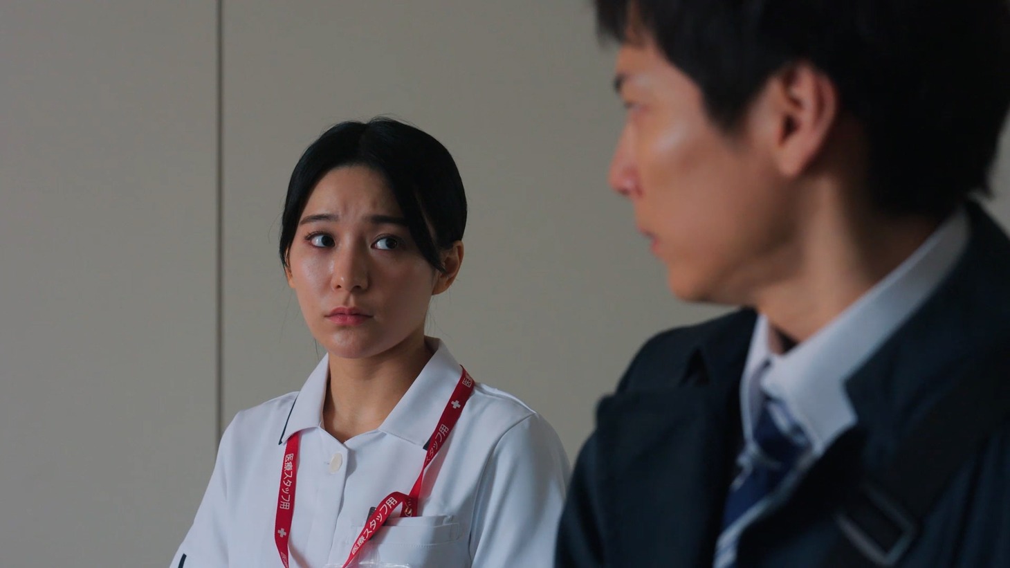 実写ドラマ「余命3ヶ月のサレ夫」より。
