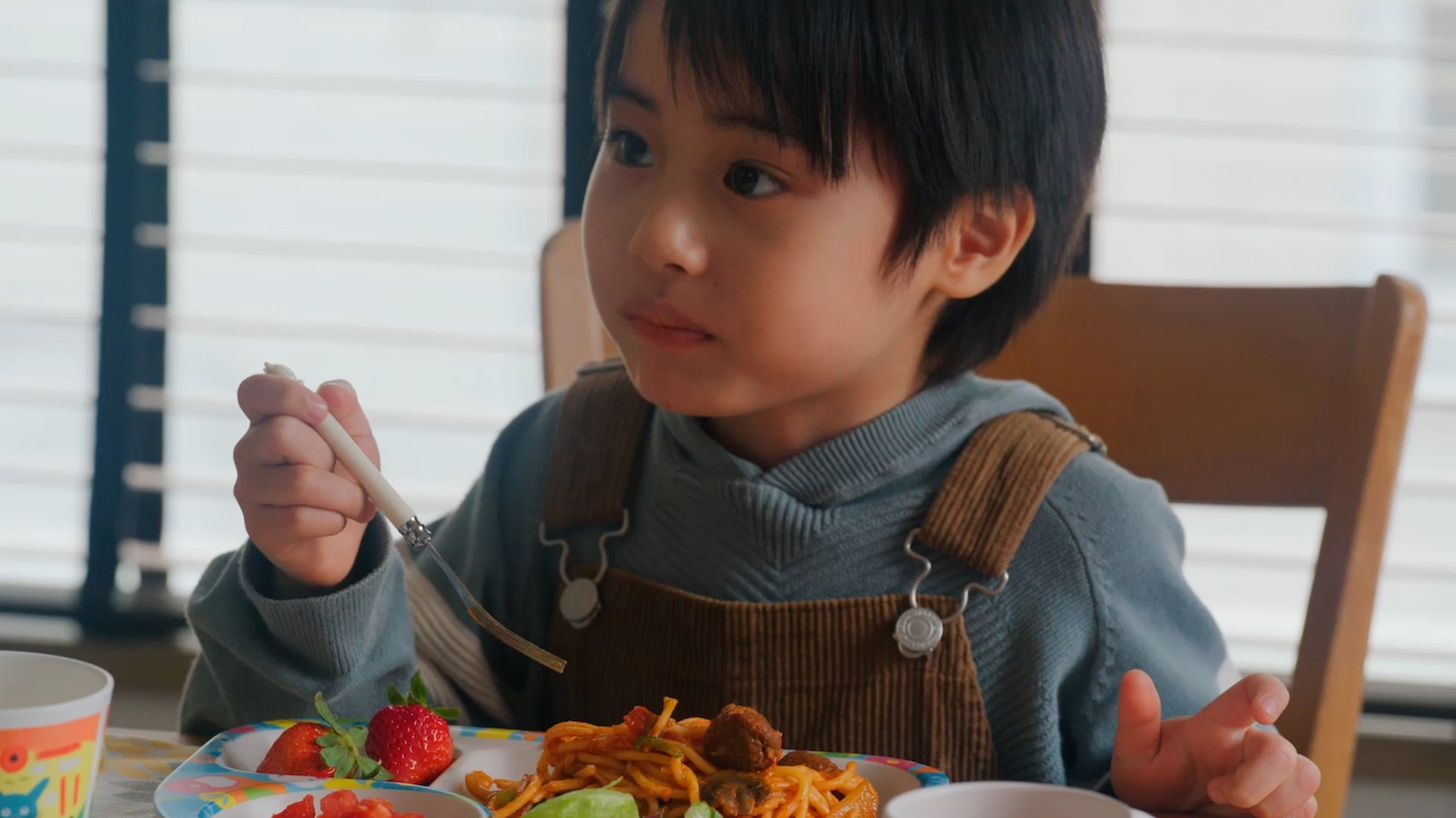 実写ドラマ「余命3ヶ月のサレ夫」より。