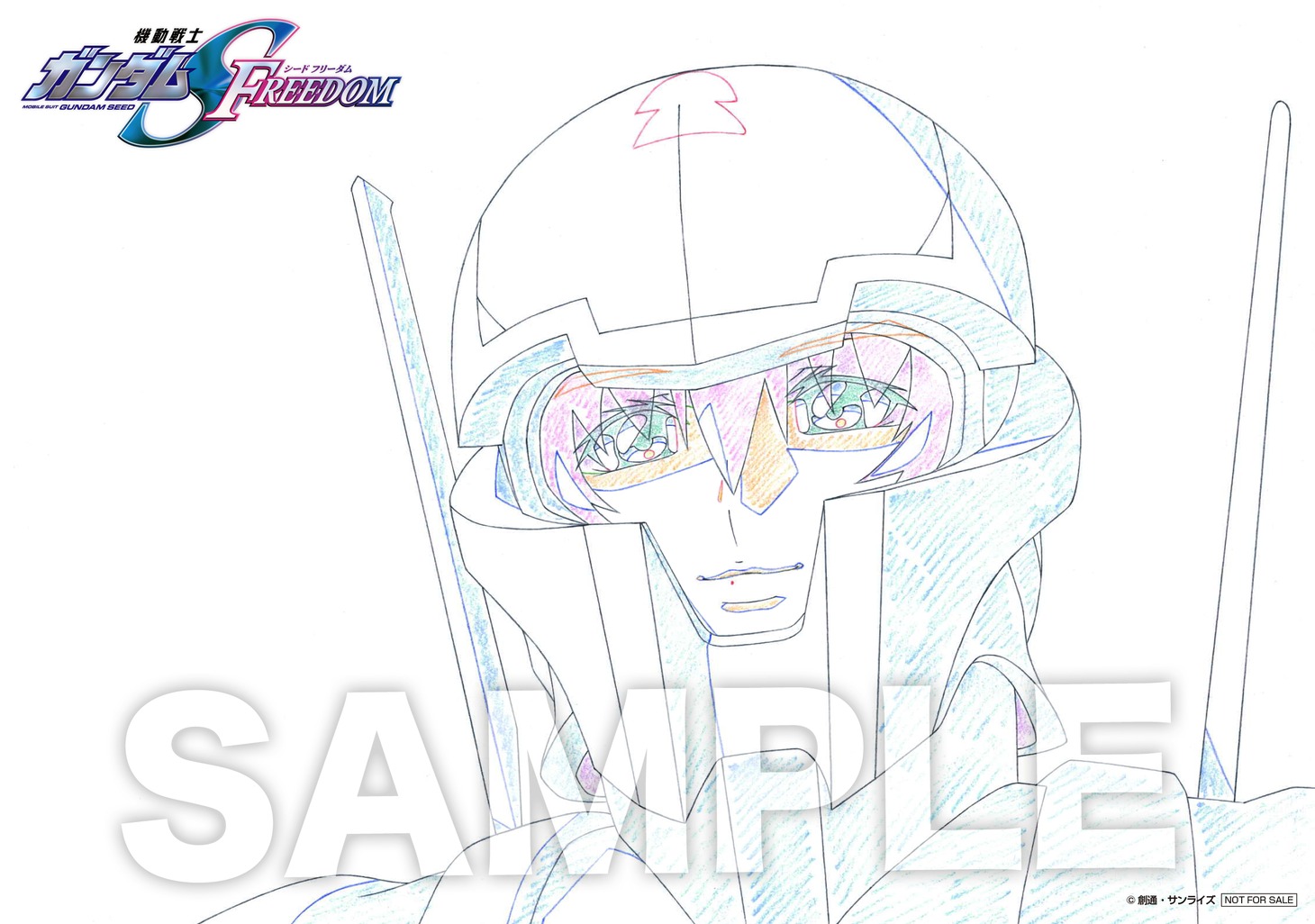 入場者プレゼント第5弾の平井久司による原画イラストカード。