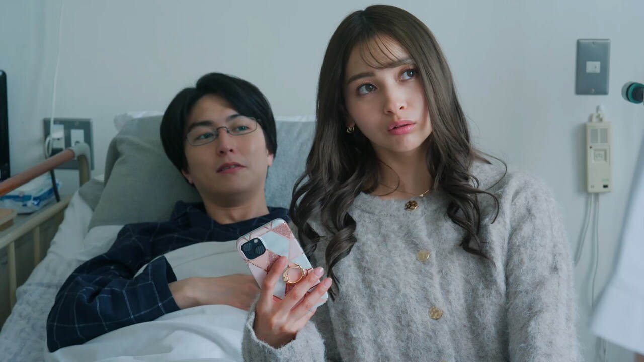 実写ドラマ「余命3ヶ月のサレ夫」より。