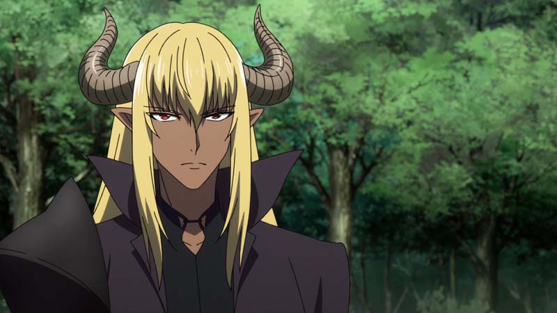 TVアニメ「治癒魔法の間違った使い方」第8話「大隊長ローズ」の先行カット。