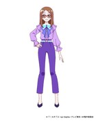 赤井めが姉ぇ（CV：伊藤かな恵）。アイプリバースでアイプリたちのサポートをしてくれるお姉さん。コーデやメイクの相談にも乗ってくれる。