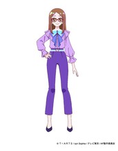 赤井めが姉ぇ（CV：伊藤かな恵）。アイプリバースでアイプリたちのサポートをしてくれるお姉さん。コーデやメイクの相談にも乗ってくれる。