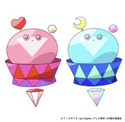 アイムゥ。アイプリバースでアイプリたちのサポートをしてくれるアイスクリーム型のAI。それぞれ味（個性）が違う。