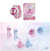 「ひみつのアイプリブレス ひまりモデル／みつきモデル」などの関連玩具。