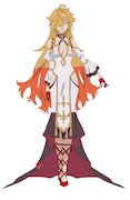 レオノーラ(CV:斎藤千和)。別名「呼ばれぬ魔女」。ティナーシャとは旧知で、魔族の召喚と治癒魔法に長けている。影ながら国や戦争に干渉し、魔法を使わずに人々を操る。(c)2022 古宮九時/KADOKAWA/Project Unnamed Memory