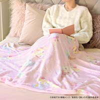 「【推しの子】｜ビッグブランケット（アイ・アクア・ルビー）」使用イメージ