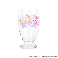 「【推しの子】｜アデリアレトロ台付グラス（アイ・アクア・ルビー）」