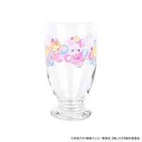 「【推しの子】｜アデリアレトロ台付グラス（アイ・アクア・ルビー）」