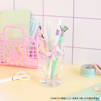 「【推しの子】｜アデリアレトロ台付グラス（B小町）」使用イメージ