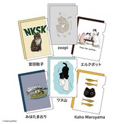「地域猫チャリティークリアファイルセット2024」 (c)wanuyama