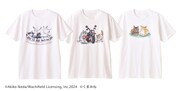 「地域猫チャリティーTシャツ2024」 (c)Akiko Ikeda/Wachifield Licensing, Inc.2024 (c)くまみね