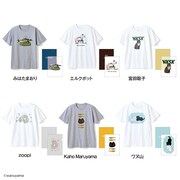 「地域猫チャリティーTシャツ2024」 (c)wanuyama