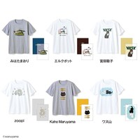 「地域猫チャリティーTシャツ2024」 (c)wanuyama