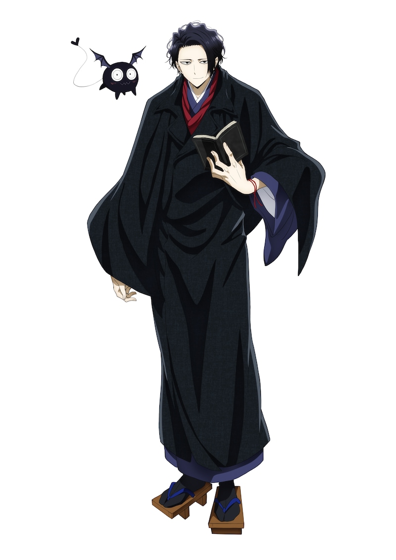 センセー（CV：神谷浩史）。愛する「さっちゃん」と心中しようとするも、“例のトラック”に轢かれて異世界へ転移してしまった文豪。愛用の眠剤を携えながら、常に自分の死に場所を探している。