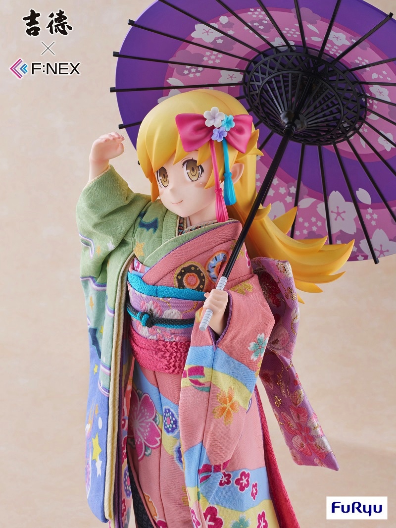 「吉徳×F:NEX 忍野忍 -日本人形- 1/4スケールフィギュア」