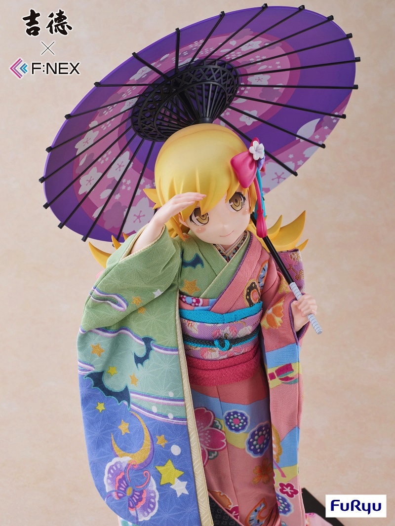 「吉徳×F:NEX 忍野忍 -日本人形- 1/4スケールフィギュア」