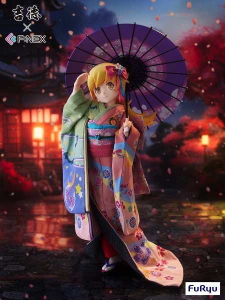 「吉徳×F:NEX 忍野忍 -日本人形- 1/4スケールフィギュア」