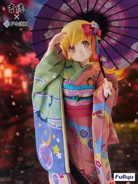 「吉徳×F:NEX 忍野忍 -日本人形- 1/4スケールフィギュア」