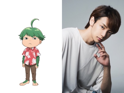 小林弁丸、橘龍丸。 (c)noho・イースト・プレス/「となりの妖怪さん」製作委員会