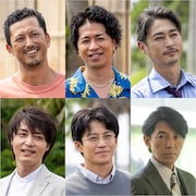 ドラマ「GTO リバイバル」の追加キャスト。上段左から池内博之演じる村井国雄、山崎裕太演じる渡辺マサル、窪塚洋介演じる菊池善人。下段左から徳山秀典演じる依田ケンジ、小栗旬演じる吉川のぼる、藤木直人演じる冴島龍二。